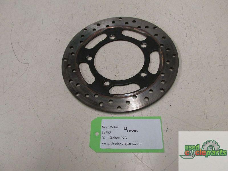 2011 roketa jl250p jl 250-free usa shipping-rear rotor 4mm  only 313 miles 