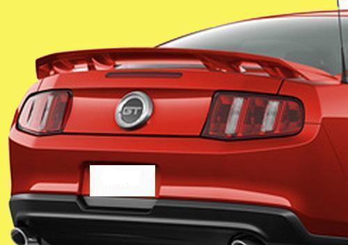 Painted ford mustang 4 pedestal spoiler 2010-2014