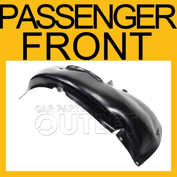 2006-2009 vw golf front fender liner plastic splash shield rear portion gen5 rh