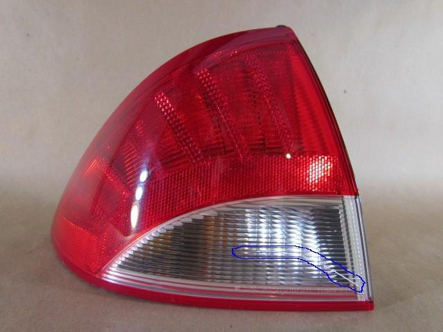 Mercury milan led outer tail light driver left side rear lamp lh qtr mnt 2010 12