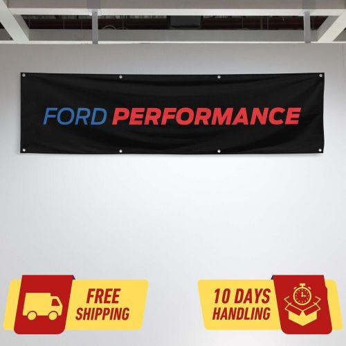 For ford performance fans 2x8 ft flag birthday gift banner