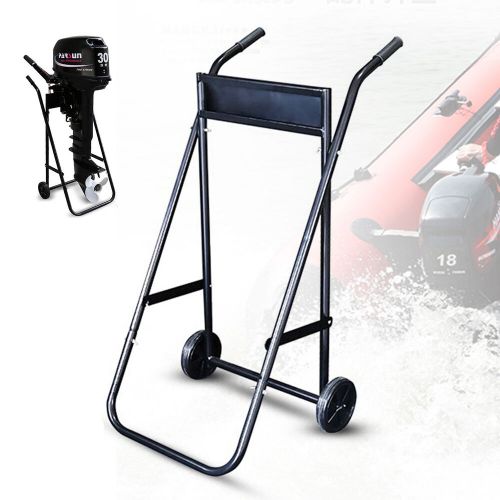 Outboard motor engine trolley stand heavy duty engine carrier transport dolly