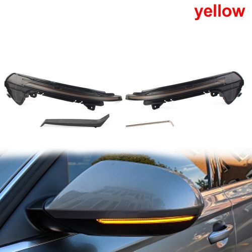 Sequential led side mirror turn signal light for audi a6 c7 c7.5 rs6 s6 4g 12-18