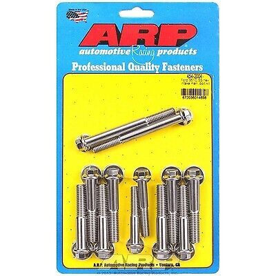 Arp compatible with/replacement for ford s/s intake bolt kit 6pt. 454-2004