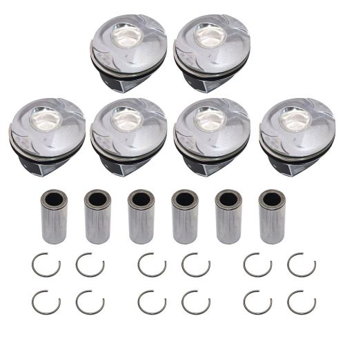 6pcs car supercharged engine pistons assembly set for land rover lr062617