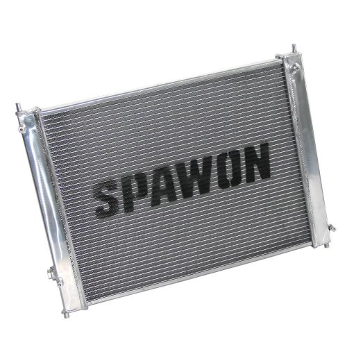 Spawon radiator fit honda civic 2016-2021 dx lx aluminum 3 row 13583 2.0l l4 mt