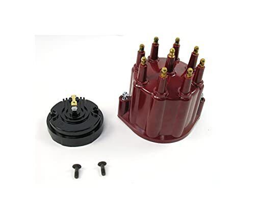 Pertronix d600711 red male cap and rotor for flame thrower billet distributor