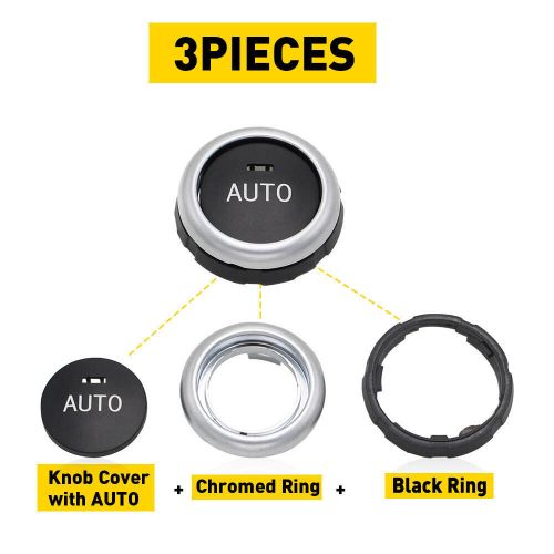 Auto ac climate control knob button repair kit fits for bmw 5 6 7 x5 x6 f10 f01