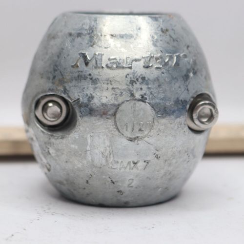 Martyr shaft anode sacrificial egg collar saltwater zinc 1-1/2 cmx-7