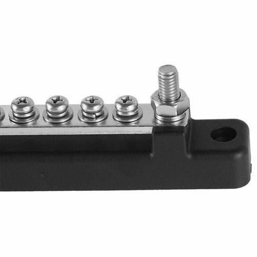 6 way 12v 150a rated bus bar power distribution terminal block for auto &amp; marine