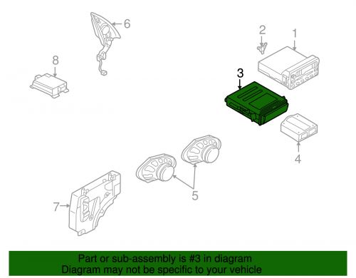 Genuine ford cd player yl8z-18d806-aa