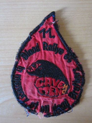 Mc patch cavemen mc blood rally 84 kutte motorcycle club patches hat jacket-