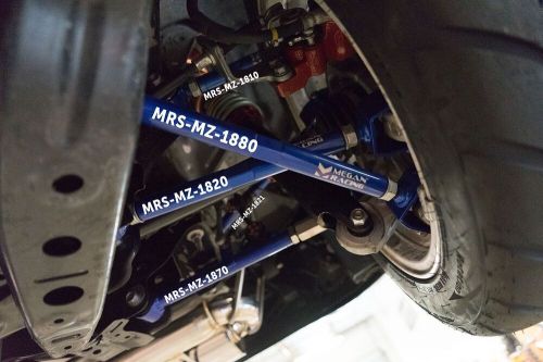 Megan racing megan miata/mx5 16+ rear lower camber arm (pillow ball) 2pcs