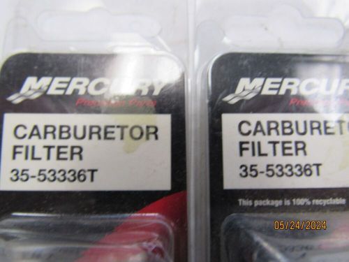 2 new oem mercury quicksilver filters 35-53336t