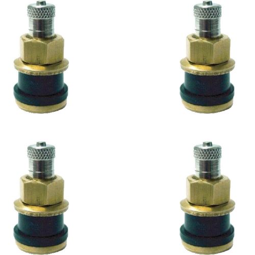 Metal tire valve stems 4 pack for 5/8&#034; racing wheels