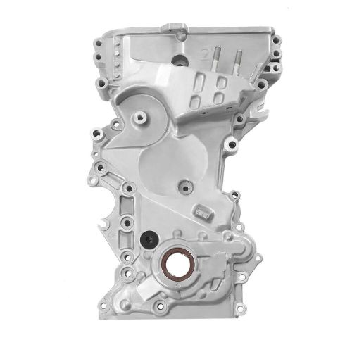 21350-2e310for 2014-2019 kia forte soul 2.0l engine timing chain oil pump cover