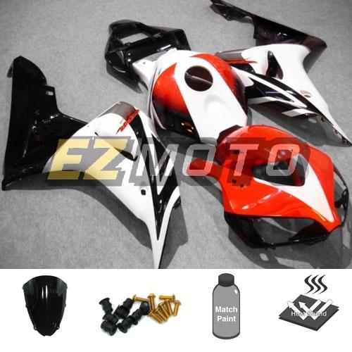 Injection fairing package w/ windscreen & bolts for honda cbr1000rr 2006 2007 an