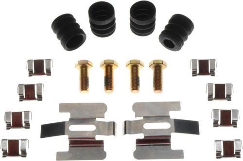 High-performance gold disc brake caliper kit - seals, clips &amp; bolts included