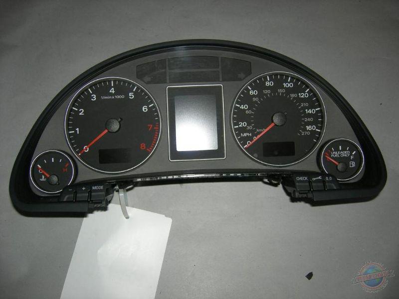 Cluster / speedometer audi a4 951852 06 07 08 cluster 81k lifetime warranty