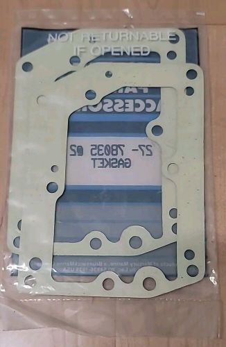 New oem (lot of 2) mercury quicksilver baffle plate gasket 27-78035