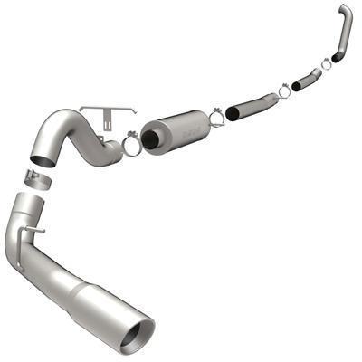 Magnaflow system turbo-back stainless polished stainless tip ford excursion 7.3l