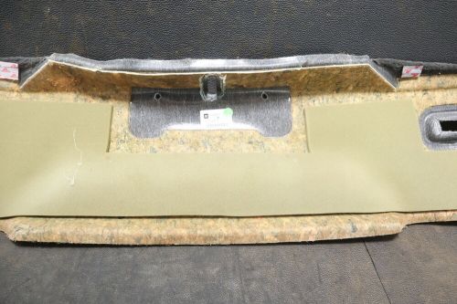 2005 chevrolet corvette c6 rear trunk carpet panel 15218118