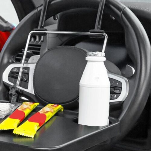 Small, car dining plate, steering wheel shelf, folding storage, un5652-