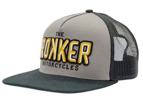 Rokker rainbow trukker basecap (grey/black)-