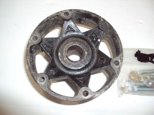 Vintage margay wheel hub with hardware, margay, concept, panther, new breed