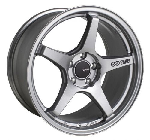 Enkei ts-5 18x8.5 5x114.3 38mm offset 72.6mm bore storm grey