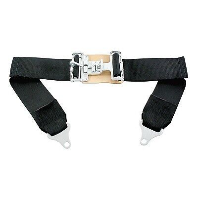 Sb-race scott drake  3&#034; race style lap belt  black