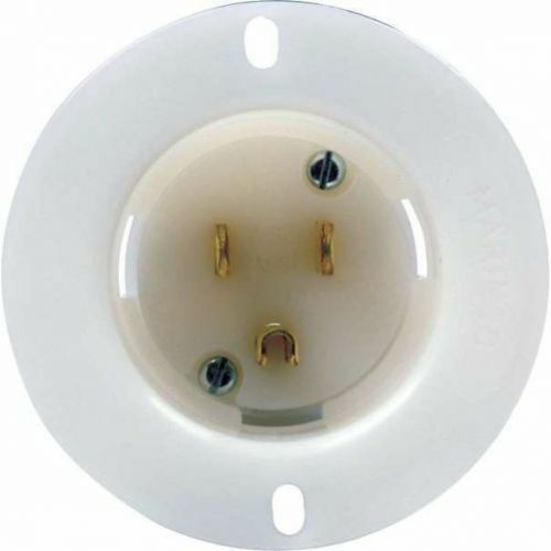 Quickcar 57-710 male recessed outlet 110 volt flange mount each