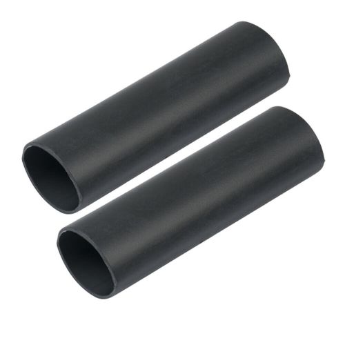 ​ancor heavy wall heat shrink tubing 1&#034; x 12&#034; 2pack black waterproof