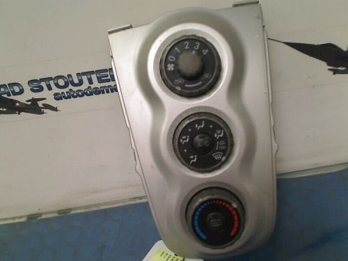 Operating air conditioning control panel ac toyota yaris ii (p9) 2007 554060d190-