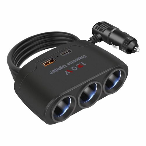 For dashcam charger with high power output and dual usb ports travel in style