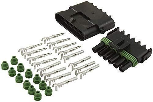 Allstar performance all76270 6 wire weather pack individual connector kit