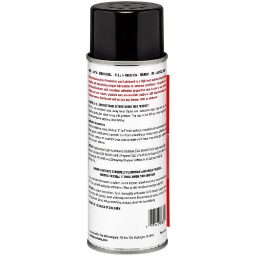 Ags rust solutions prevention and lubricant aerosol, 11 oz rust...