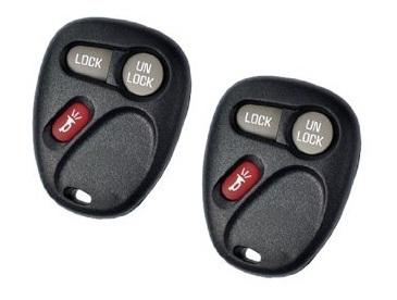 2x avalanche buick chevrolet gm 3 buttons remote shell (no electronic inside)