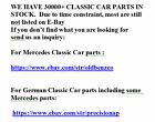 Vokswagen golf, jetta 88-92 brake cable cor cars with drums 191609721e