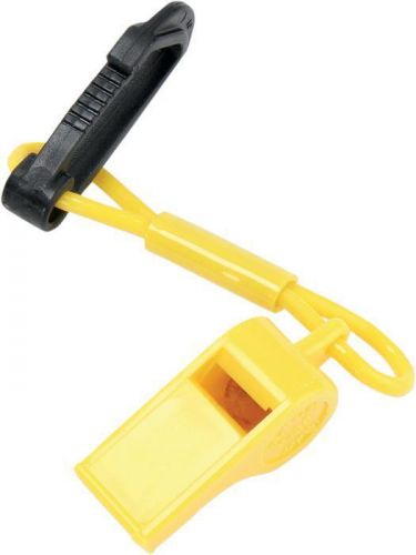 Atlantis whistle with clip yellow