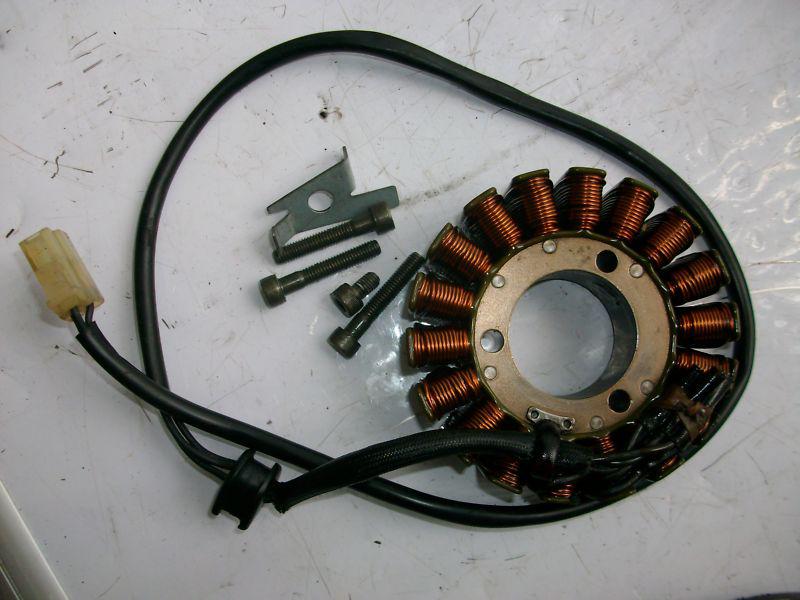 D 97 98 99 00 1997 suzuki gsxr 600 750 oem stator alternator charging + bolts