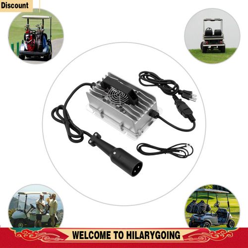 Portable high speed battery charger for 48 volt 15amp club car golf carts