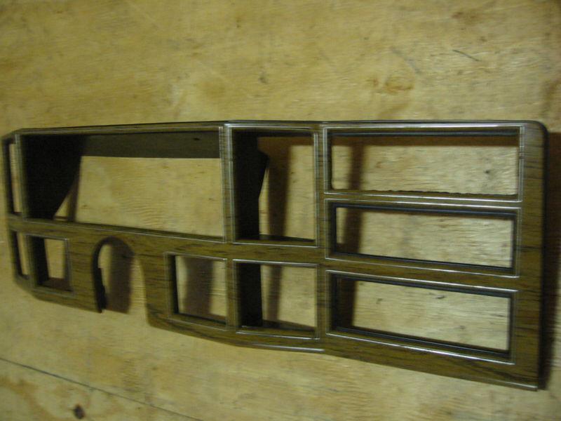 Find 19851994 jeep cherokee Wood grain DASH PANEL BEZEL wagoneer Rare