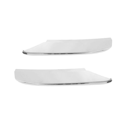 Pair front bumper grille trim strip cover for maserati for quattroporte 17-22