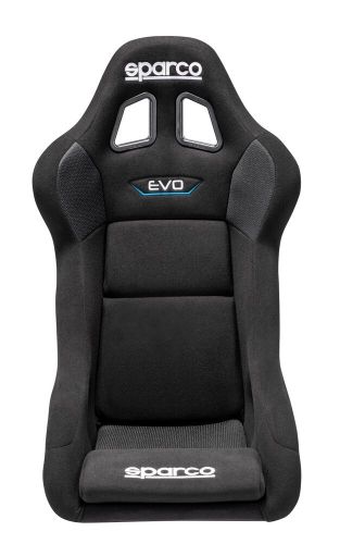 Sparco evo qrt competition seat ultralight fiberglass black