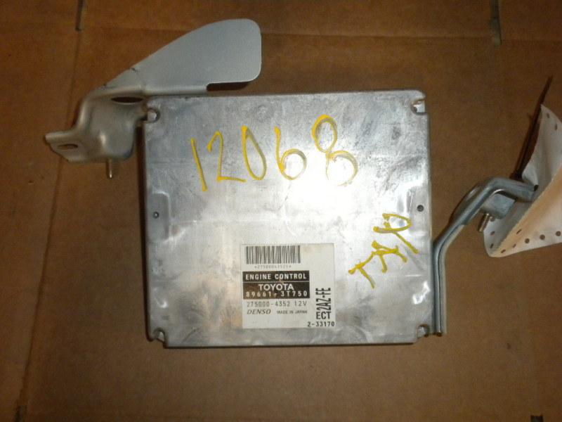 2003 toyota camry engine brain box, ele cont unit (ecu), (by glove box), 4 cyl