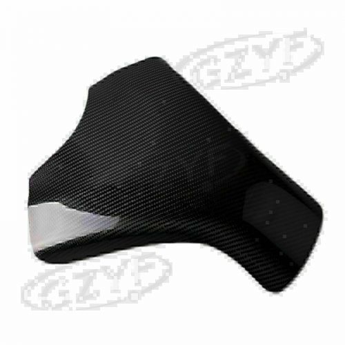 Black carbon fiber gas fuel tank cover for suzuki gsxr 600 gsxr750 2006 2007