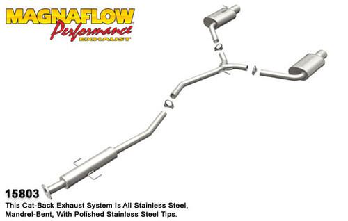 Magnaflow 15803 mazda 6 stainless cat-back system performance exhaust