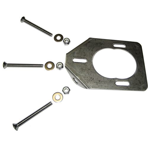 ​lee&#039;s tackle rh5930 stainless steel backing plate for 0°, 15°, 30° rod holders