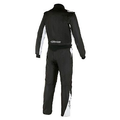 Alpinestars 3352822-119-60 - atom sfi black/silver 60 bootcut suit